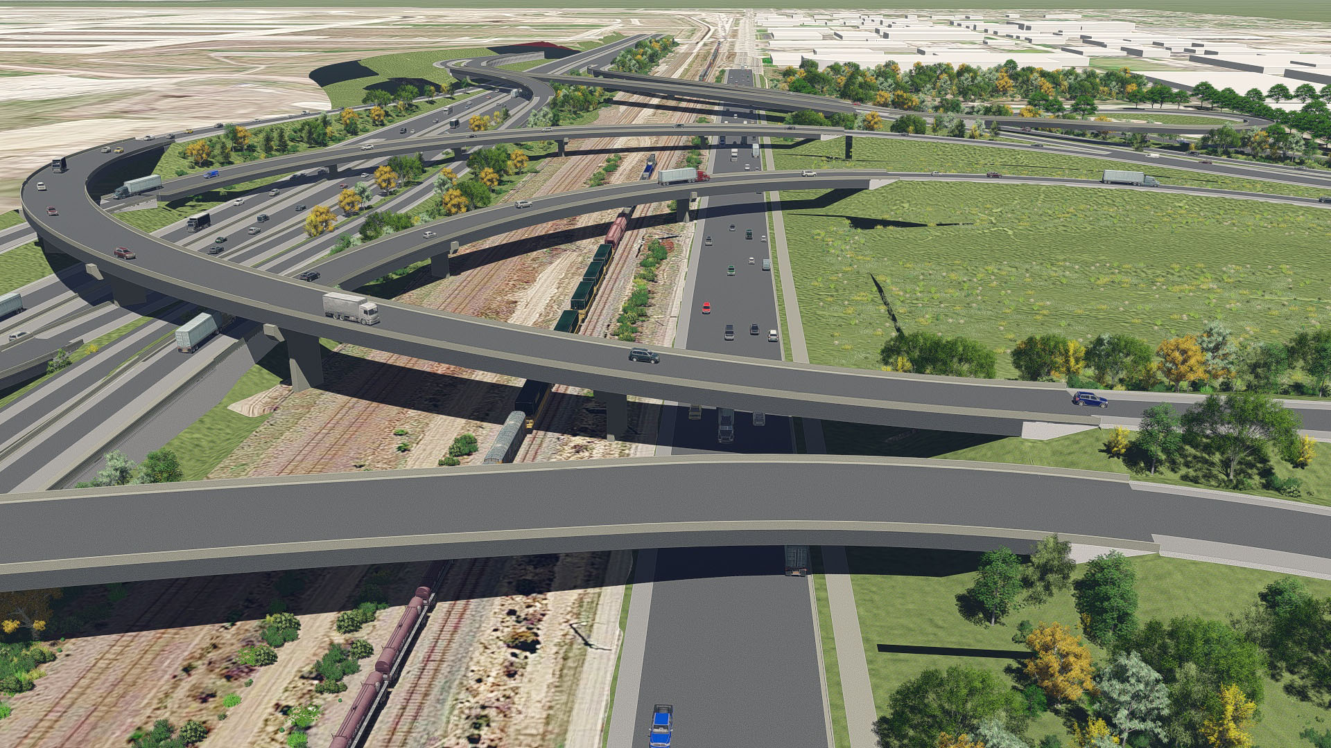 Elgin O'Hare Western Access Interchange